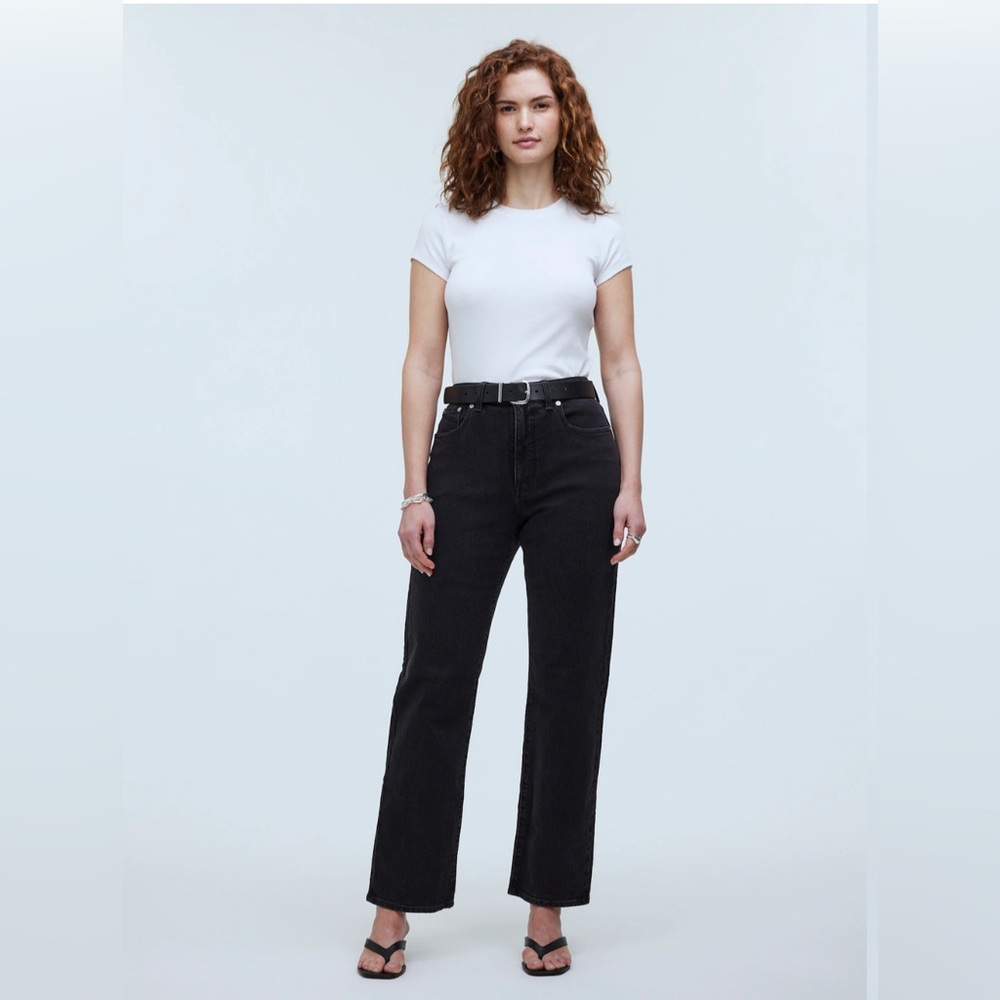 Madewell Curvy 90’s Straight Jean, Size 27
